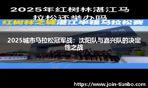 2025城市马拉松冠军战：沈阳队与嘉兴队的决定性之战